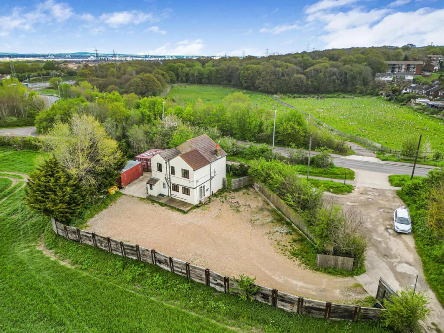 Detached Farm House Room Security Parking On Big Garden Stonewood Exterior foto